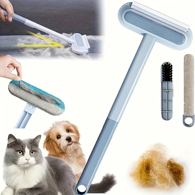 DualClean 2-in-1 Pet Hair Remover Brush