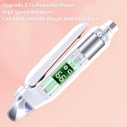 GlowTrim 3-in-1 LED Nail Clippers with Grinder for Cats & Dogs