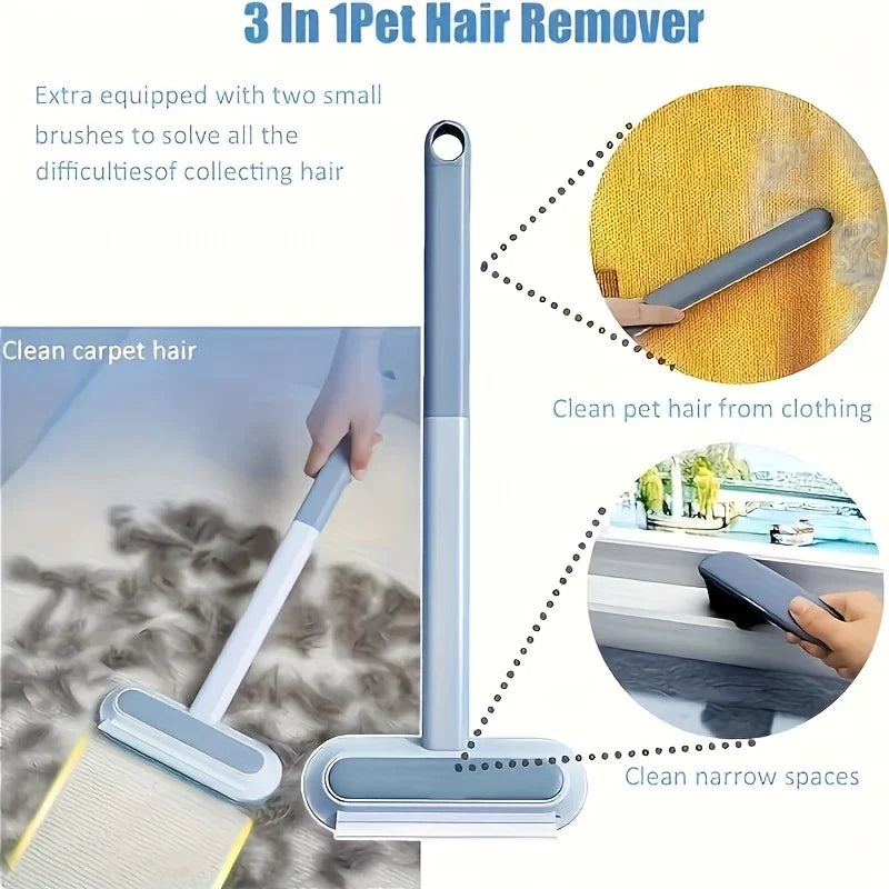 DualClean 2-in-1 Pet Hair Remover Brush